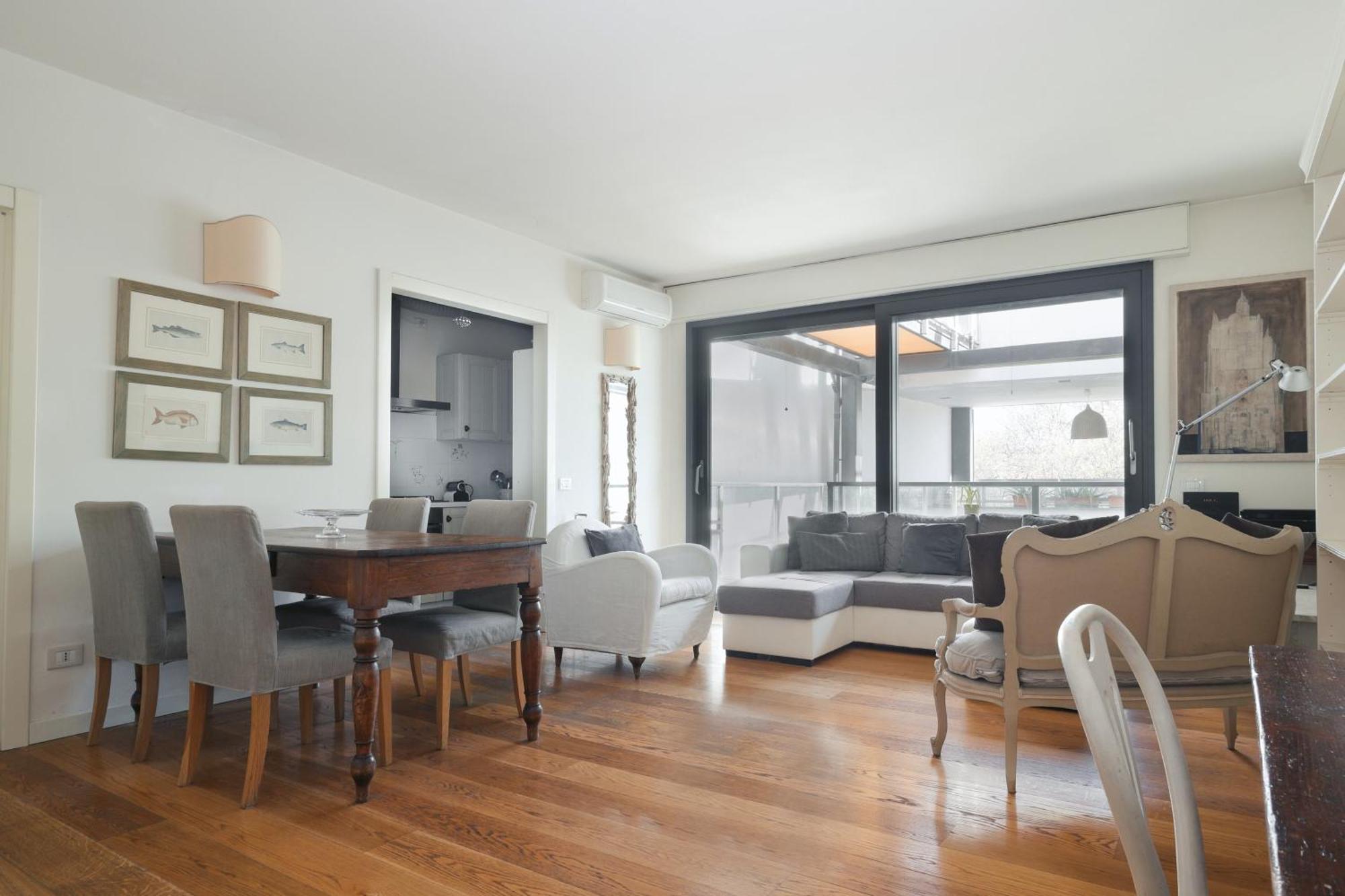 شقة Joivy Delightful Family Flat With Terrace ميلان المظهر الخارجي الصورة